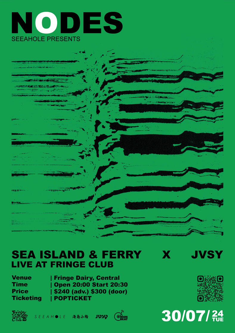 "Nodes #02" live show • poster design